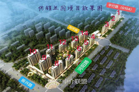 东岳广场3室2厅2卫115万分期117m2精装修